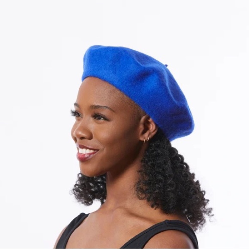 WOOL ROYAL BLUE BERET